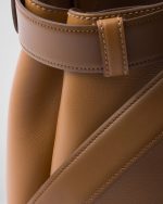 Prada Buckle Small Leather Handbag With Belt - Image 5